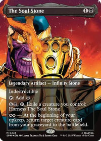 The Soul Stone (Borderless) -  Foil (SPM-243) - Marvel's Spider-Man