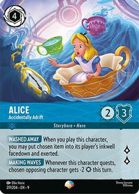 Alice - Accidentally Adrift (Epic) (210/204) Holofoil - Fabled