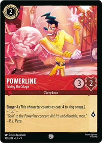 Powerline - Taking the Stage (109/204) Cold Foil - Fabled