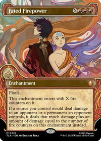 Fated Firepower (Showcase) -  Foil (TLA-341) - Avatar: The Last Airbender