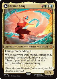Avatar Aang -  Foil (TLA-207) - Avatar: The Last Airbender