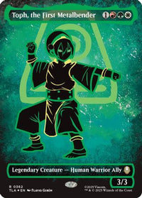 Toph, the First Metalbender (Borderless) (Neon Ink Foil) -  Foil (TLA-362) - Avatar: The Last Airbender