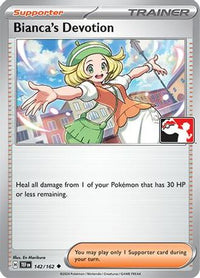 Bianca's Devotion 142/162  - Holofoil Prize Pack Series Cards - Uncommon