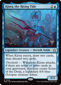 Kiora, the Rising Tide -  Foil (PPEOE-045) - Promo Pack: Edge of Eternities