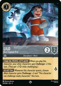 Lilo - Best Explorer Ever (174/204) Cold Foil - Fabled
