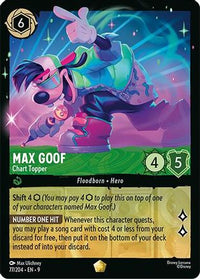 Max Goof - Chart Topper (77/204) Cold Foil - Fabled