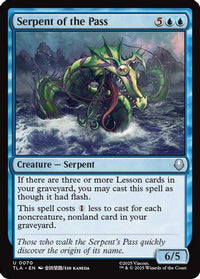 Serpent of the Pass -  Foil (TLA-070) - Avatar: The Last Airbender