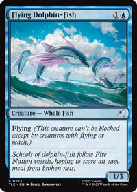 Flying Dolphin-Fish -  Foil (TLE-223) - Avatar: The Last Airbender: Eternal-Legal