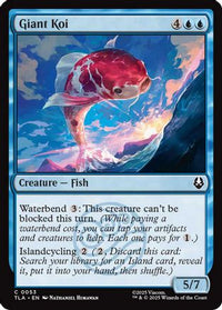 Giant Koi -  Foil (TLA-053) - Avatar: The Last Airbender