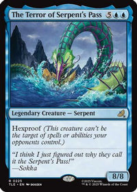 The Terror of Serpent's Pass -  Foil (TLE-225) - Avatar: The Last Airbender: Eternal-Legal