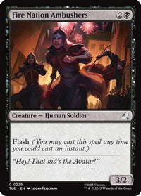 Fire Nation Ambushers -  Foil (TLE-229) - Avatar: The Last Airbender: Eternal-Legal