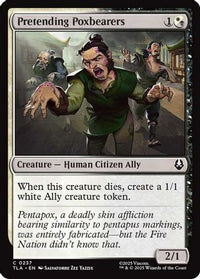Pretending Poxbearers -  Foil (TLA-237) - Avatar: The Last Airbender