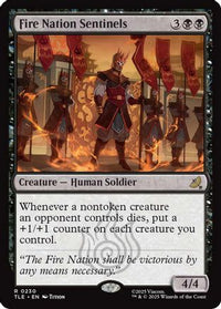 Fire Nation Sentinels -  Foil (TLE-230) - Avatar: The Last Airbender: Eternal-Legal