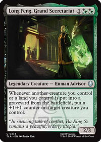Long Feng, Grand Secretariat -  Foil (TLA-233) - Avatar: The Last Airbender