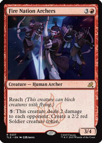 Fire Nation Archers -  Foil (TLE-237) - Avatar: The Last Airbender: Eternal-Legal