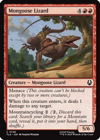 Mongoose Lizard -  Foil (TLA-148) - Avatar: The Last Airbender