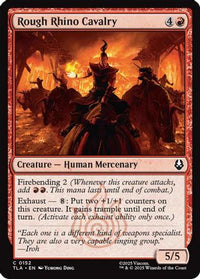 Rough Rhino Cavalry -  Foil (TLA-152) - Avatar: The Last Airbender