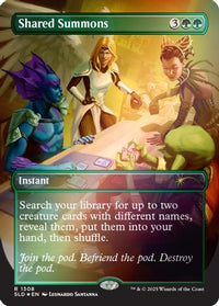 Shared Summons -  Foil (SLD-1308) - Secret Lair Drop Series