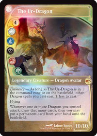 The Ur-Dragon (Retro Frame) -  Foil (SLD-003) - Secret Lair Drop Series