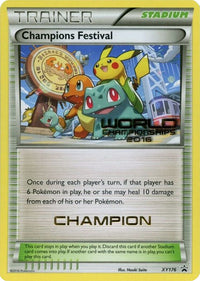 Champions Festival (2016 Champion)  XY Promos - Promo