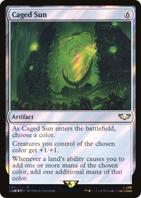 Caged Sun (Surge Foil) [Warhammer 40,000]