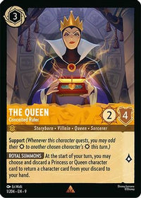 The Queen - Conceited Ruler (1/204) Cold Foil - Fabled