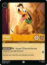 Pluto - Friendly Pooch (21/204) Cold Foil - Fabled
