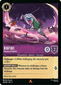 Rafiki - Mystical Fighter (36/204) Cold Foil - Fabled