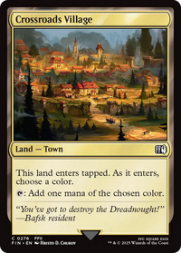 Crossroads Village -  (FIN-276) - FINAL FANTASY