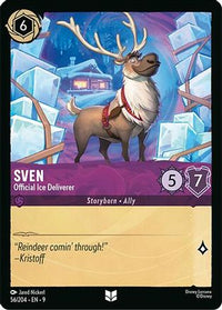 Sven - Official Ice Deliverer (56/204) Cold Foil - Fabled