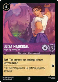 Luisa Madrigal - Magically Strong One (58/204)  - Fabled