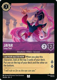Jafar - Lamp Thief (59/204) Cold Foil - Fabled