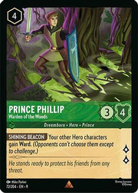 Prince Phillip - Warden of the Woods (72/204) Cold Foil - Fabled