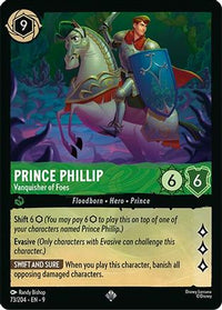 Prince Phillip - Vanquisher of Foes (73/204) Cold Foil - Fabled