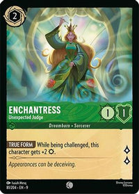 Enchantress - Unexpected Judge (81/204)  - Fabled