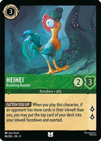 Heihei - Bumbling Rooster (86/204)  - Fabled