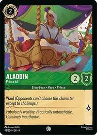 Aladdin - Prince Ali (92/204) Cold Foil - Fabled