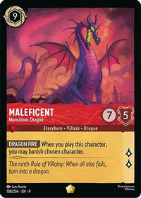 Maleficent - Monstrous Dragon (108/204)  - Fabled