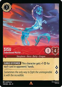 Sisu - Emboldened Warrior (118/204) Cold Foil - Fabled
