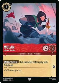 Mulan - Injured Soldier (125/204)  - Fabled