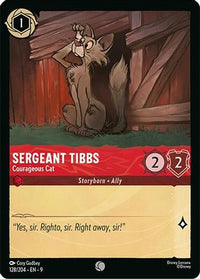 Sergeant Tibbs - Courageous Cat (128/204)  - Fabled