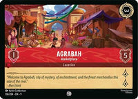 Agrabah - Marketplace (136/204) Cold Foil - Fabled