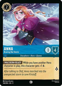 Anna - Braving the Storm (146/204) Cold Foil - Fabled
