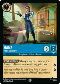 Hans - Noble Scoundrel (148/204) Cold Foil - Fabled
