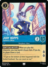 Judy Hopps - Optimistic Officer (157/204) Cold Foil - Fabled
