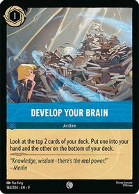 Develop Your Brain (163/204) Cold Foil - Fabled