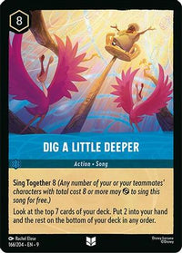 Dig a Little Deeper (166/204) Cold Foil - Fabled