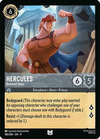 Hercules - Beloved Hero (186/204) Cold Foil - Fabled