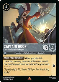 Captain Hook - Captain of the Jolly Roger (190/204) Cold Foil - Fabled