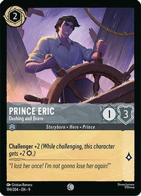 Prince Eric - Dashing and Brave (194/204) Cold Foil - Fabled